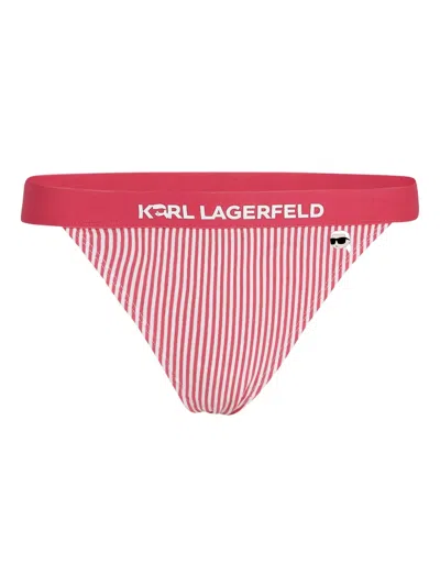 Karl Lagerfeld Ikon Briefs In Pink