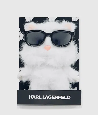 Karl Lagerfeld Ikon Choupette Furry Charm Keychain