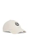 Karl Lagerfeld Ikon Choupette Baseballkappe Mit Patch In Weiss