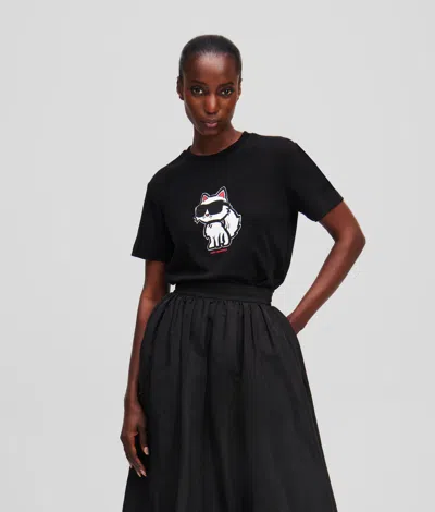 KARL LAGERFELD IKON CHOUPETTE T-SHIRT