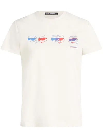KARL LAGERFELD IKON COLOR-POP T-SHIRT