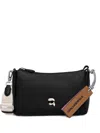 Karl Lagerfeld Ikon Cross Body Bag In Black