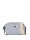 Karl Lagerfeld Ikon Cross Body Bag In Blau