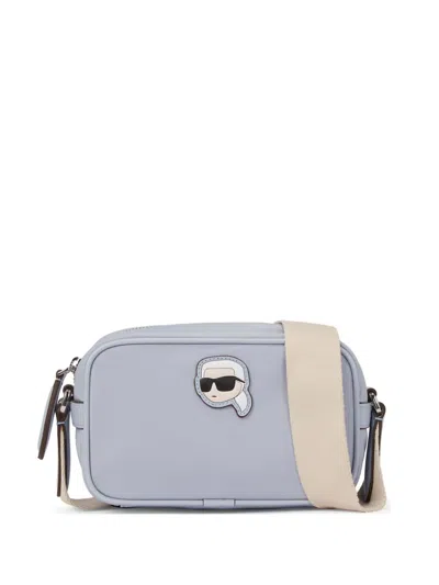 Karl Lagerfeld Ikon Cross Body Bag In Blau