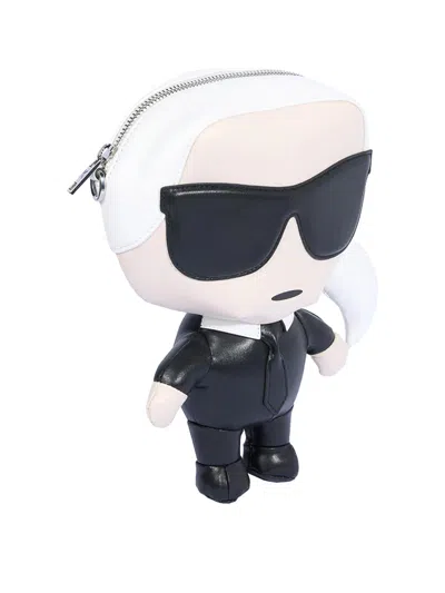 Karl Lagerfeld Ikon Crossbody Karl Bag In White