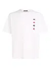 Karl Lagerfeld Ikon Fusion Relaxed-fit T-shirt In White
