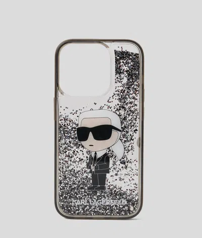 Karl Lagerfeld Ikon Glitter Iphone 16 Pro Case