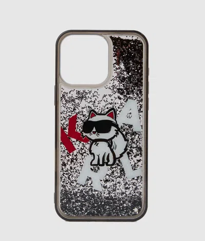 Karl Lagerfeld Ikon Glitter Iphone 16 Pro Max Case