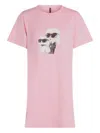 Karl Lagerfeld Ikon Graphic-print Pajama Dress