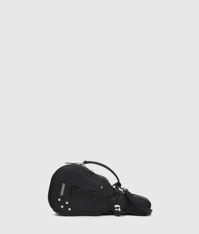 Karl Lagerfeld Ikon Guitar Crossbody Bag In Black