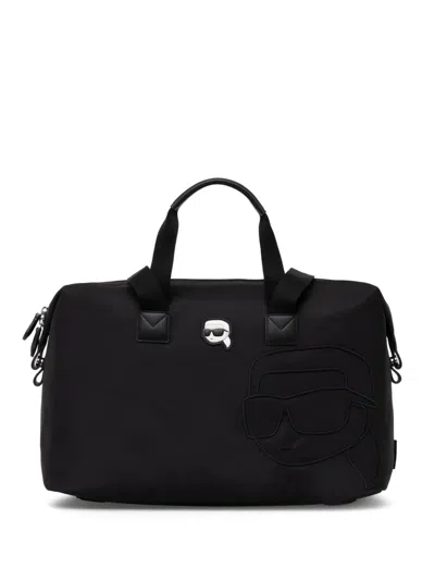 Karl Lagerfeld Ikon Holdall In Black