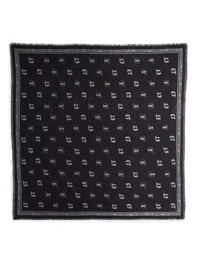 Karl Lagerfeld Ikon Jacquard Scarf