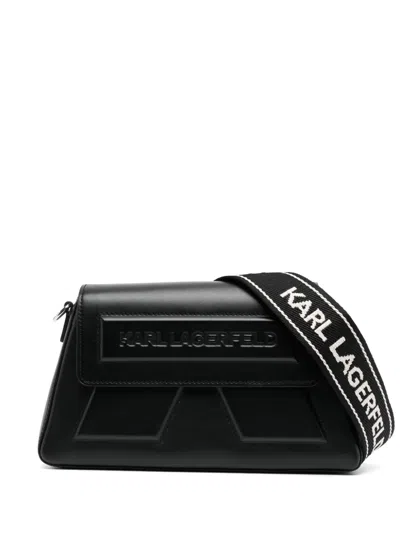 Karl Lagerfeld Ikon K Crossbody Bag In Schwarz