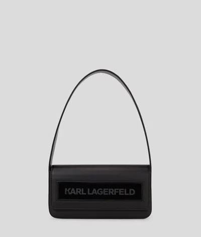 Karl Lagerfeld Ikon K Medium Flap Shoulder Bag