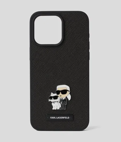 Karl Lagerfeld Ikon Karl & Choupette Iphone 16 Pro Max Case