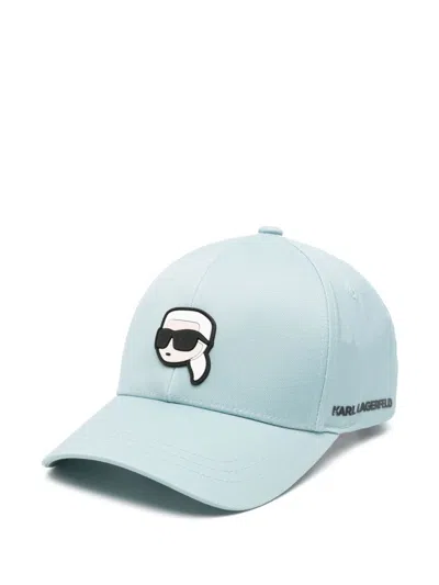 Karl Lagerfeld Ikon Karl Cap In Green