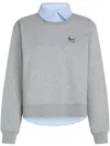 Karl Lagerfeld Ikonik Karl Classic-collar Sweatshirt