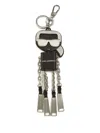Karl Lagerfeld Ikon Keychain In Black