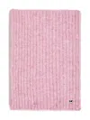 Karl Lagerfeld Ikon Knit Scarf In Pink