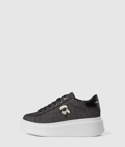 Karl Lagerfeld Ikon Komet Sneakers In Black