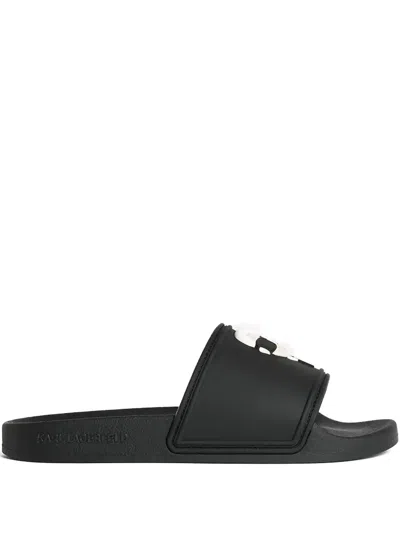 Karl Lagerfeld Ikon Kondo Pool Slides