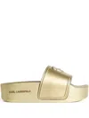Karl Lagerfeld Ikon Kondo Pool Slides