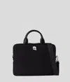 Karl Lagerfeld Ikon Laptop Bag In Black