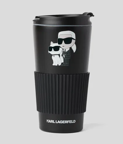 Karl Lagerfeld Ikon Large Travel Mug