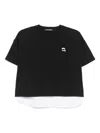 Karl Lagerfeld T-shirts And Polos In Black