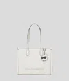 Karl Lagerfeld Ikon Mittelgrosse Tote-bag In White