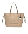 Karl Lagerfeld Ikon Monogram Large Tote Bag