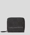 Karl Lagerfeld Ikon Monogram Medium Wallet
