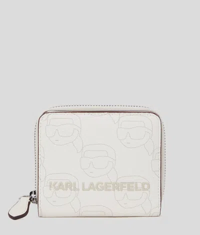 Karl Lagerfeld Ikon Monogram Medium Wallet
