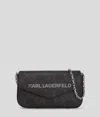Karl Lagerfeld Ikon Monogram Wallet On Chain