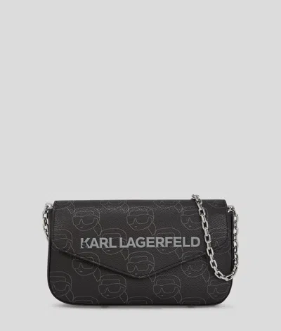 Karl Lagerfeld Ikon Monogram Pouch