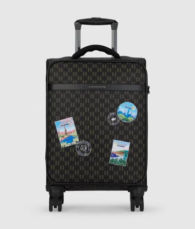 Karl Lagerfeld Ikon Monogram Trolley Case