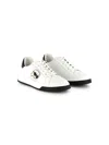Karl Lagerfeld Ikon-motif Sneakers In White