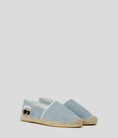 Karl Lagerfeld Ikon Nft Denim Espadrilles
