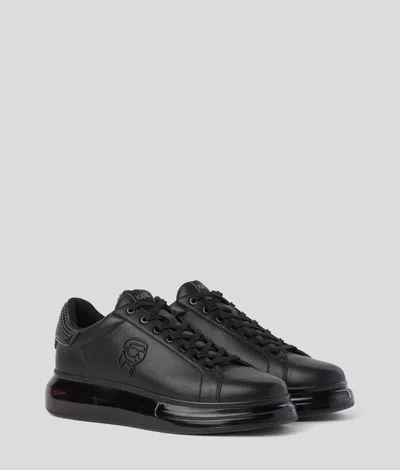 Karl Lagerfeld Ikon Nft Kapri Kushion Sneakers In Black
