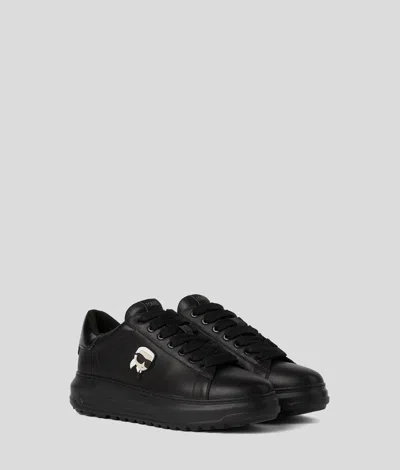 Karl Lagerfeld Ikon Nft Kapri Lug Sneakers In Black