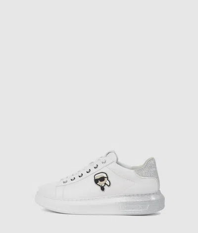 Karl Lagerfeld Ikon Nft Kapri Ombre Sneakers In White