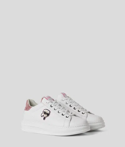 Karl Lagerfeld Ikon Nft Kapri Sneakers In White
