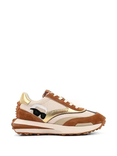 Karl Lagerfeld Ikon Nft Zone Sneakers In Brown