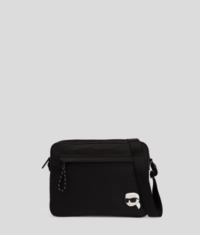 Karl Lagerfeld Ikon Nylon Messenger Bag