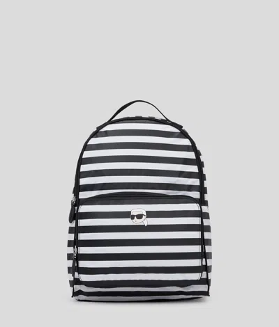 Karl Lagerfeld Ikon Nylon Packable Backpack