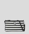 Karl Lagerfeld Ikon Nylon Shoulder Pouch