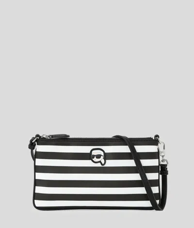 Karl Lagerfeld Ikon Nylon Shoulder Pouch