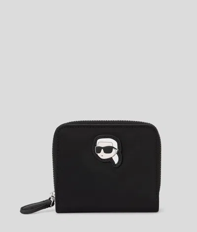 Karl Lagerfeld Ikon Nylon Zip-around Wallet
