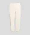 Karl Lagerfeld Ikon Outline Sweatpants In White