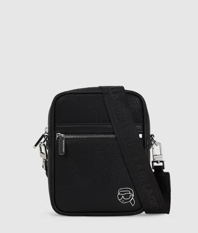 Karl Lagerfeld Small Kikon Bag In Black
